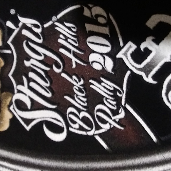 Sturgis 2015 black hills rally no sleeves button front shirt 48 in chest - Picture 6 of 8